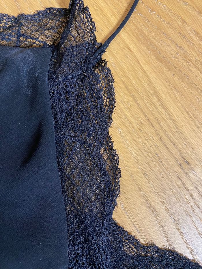 Zara Caraco Débardeur noir Taille L/40 - photo numéro 2