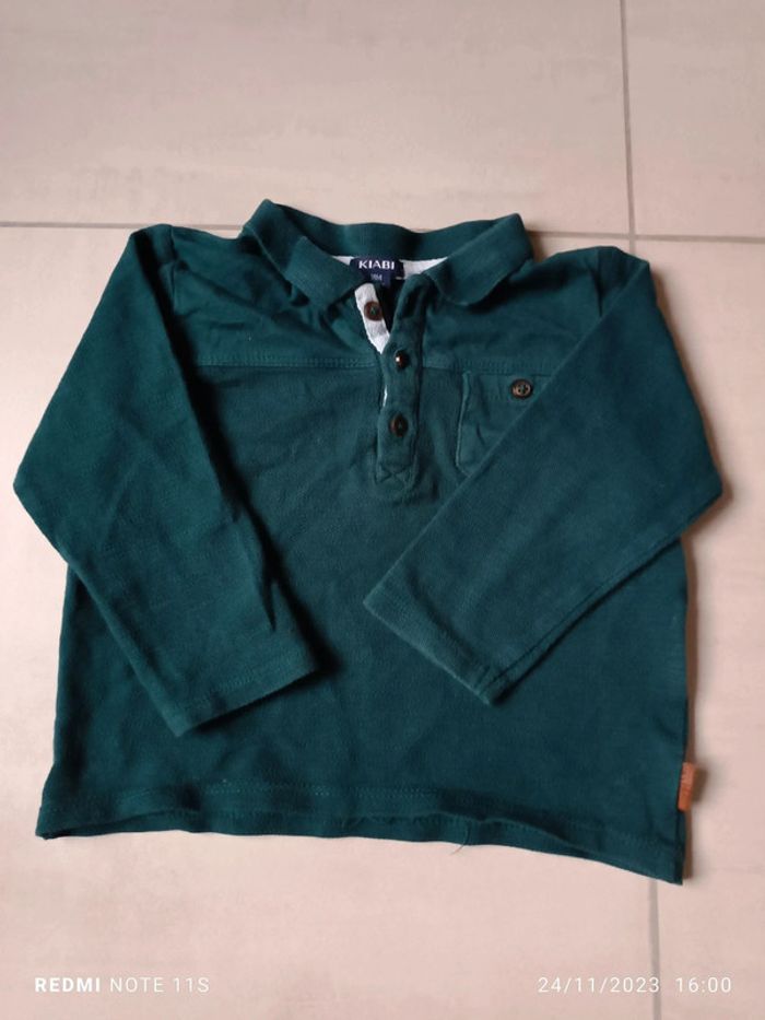 Polo manches longues