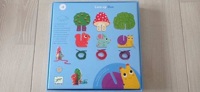 Lace-up Duo jeu à lacer Djeco - photo numéro 2