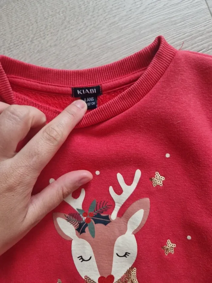 Pull Noël 🤶 4 ans - photo numéro 3