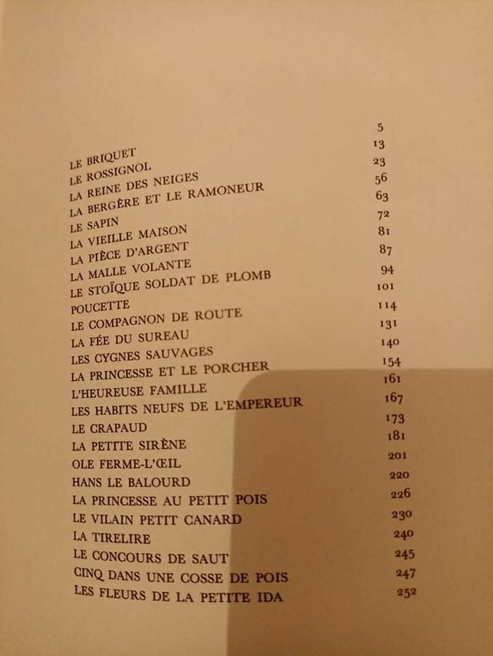 Livre les Contes d'Andersen - photo numéro 2