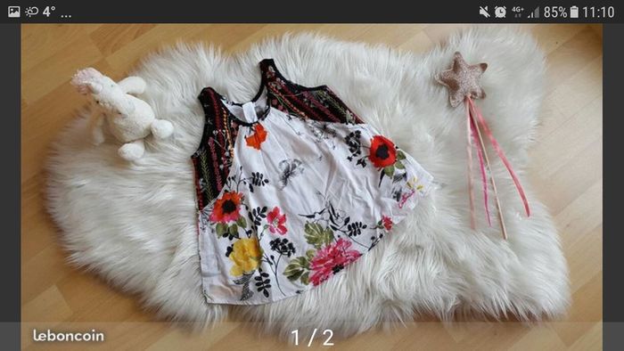 Blouse / Tunique débardeur Catimini 4 ans