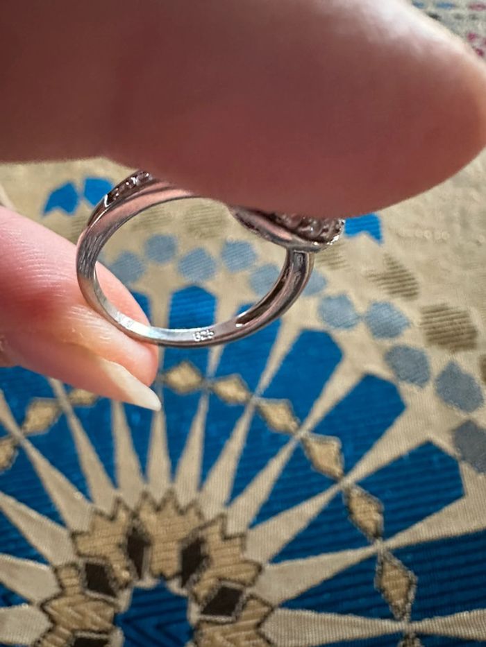 Bague en argent 925/1000ème taille 54 - photo numéro 4
