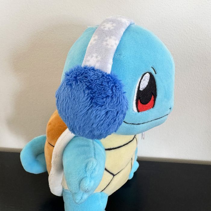 Carapuce Noël Peluche Pokémon Holiday Seasonal Jazwares 20cm Squirtle - photo numéro 5