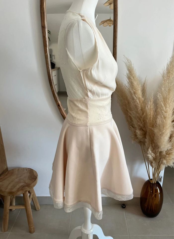 Robe rose pâle élégante Maje - photo numéro 3