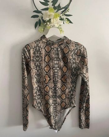 🌸Body manches longues python taille S 🌸