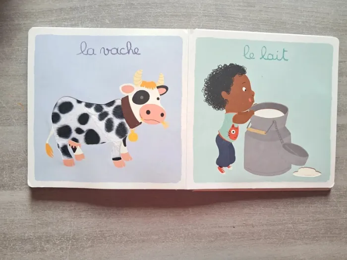 Livre a toucher je vais a la ferme - photo numéro 5