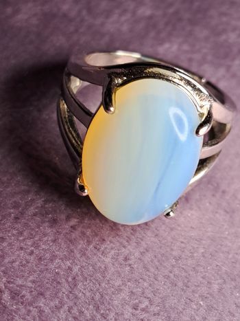 Bague opale