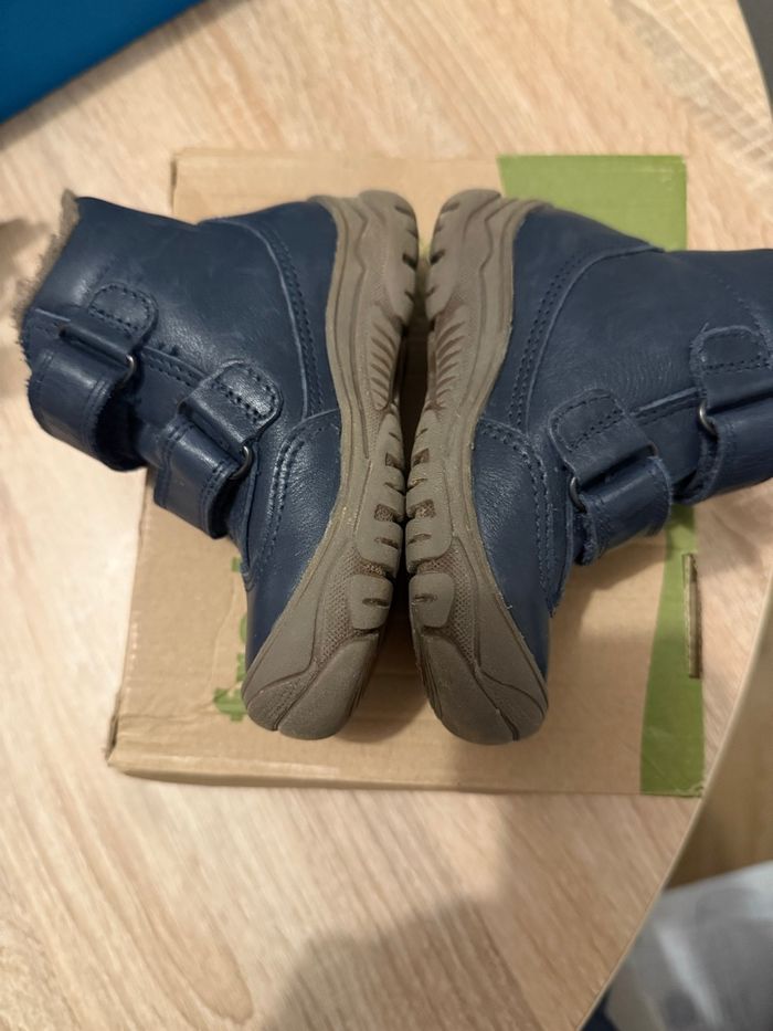 Froddo - chaussures bébé premiers pas avec fourrure naturelle - photo numéro 3