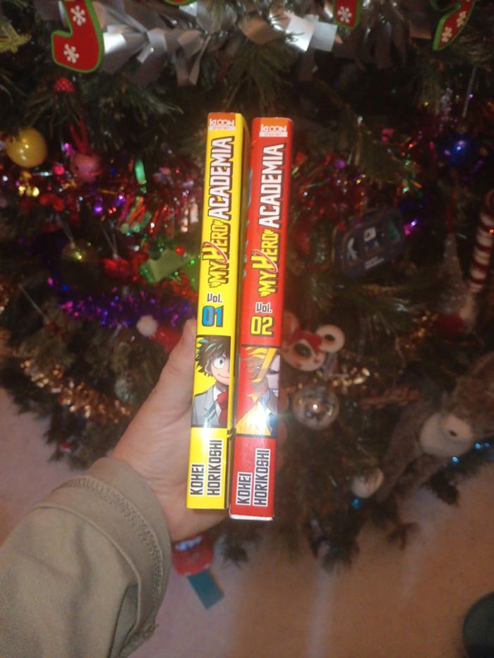 Manga My hero academia tome 1 et 2 - photo numéro 3