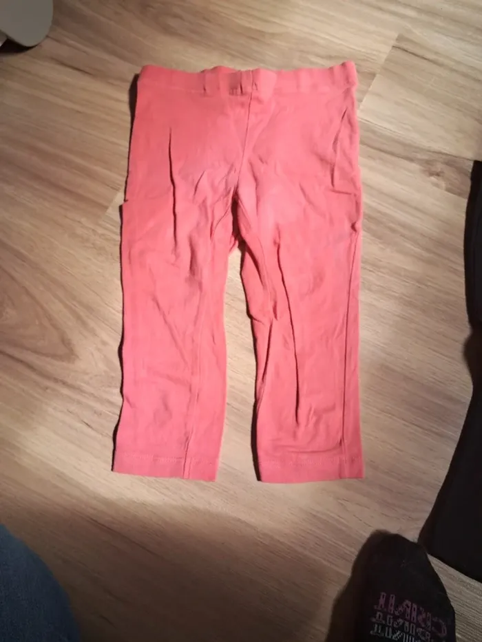 Lot 2 Leggings fille taille 5 ans - photo numéro 2
