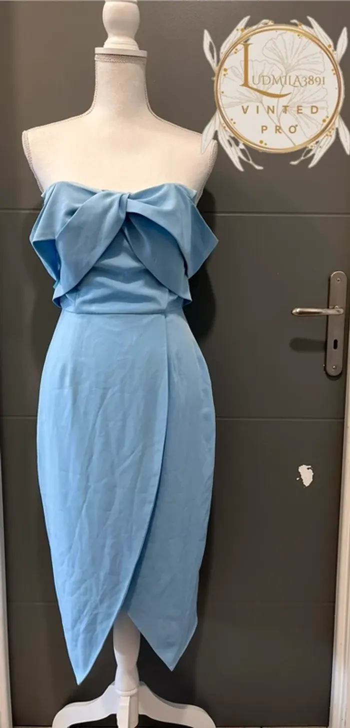 Robe Lavish Alice bleu ciel T38 - photo numéro 2