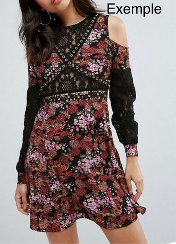 Jolie robe de la marque Boohoo taille 38