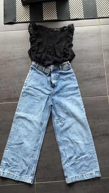 Jeans taille haute mango