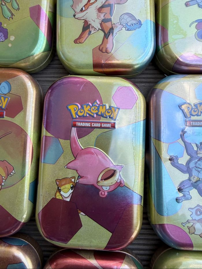 Lot de 9 minitins Pokémon 151 - photo numéro 6