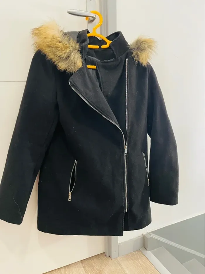Manteau femme taille S noir