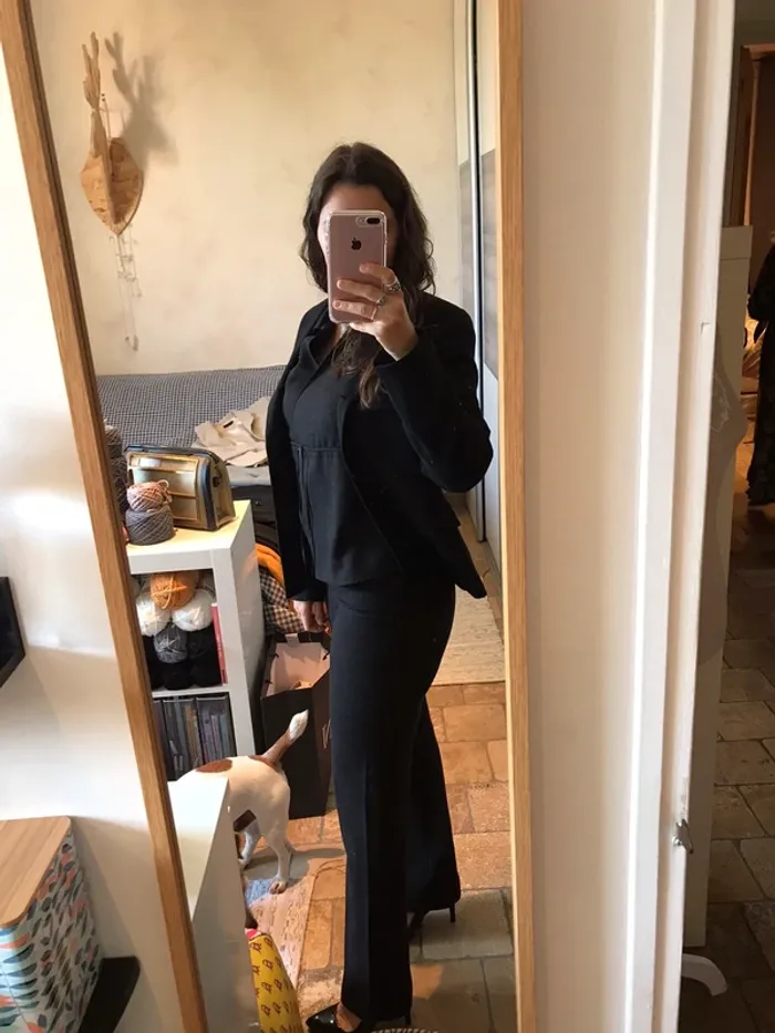 Tailleur pantalon 3 pièces Manoukian - Taille M/38 - photo numéro 6