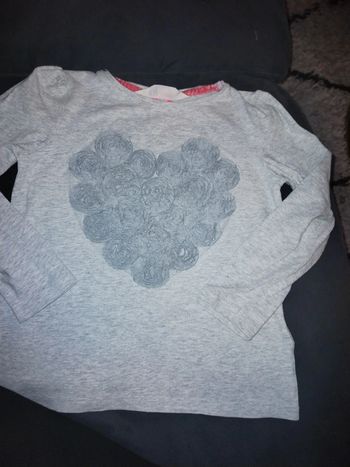 Haut manches longues h&m 2/4 ans