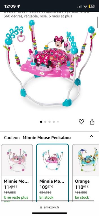 Jumperoo Minnie