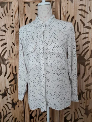 Chemise imprimée Taille 42 Camaïeu