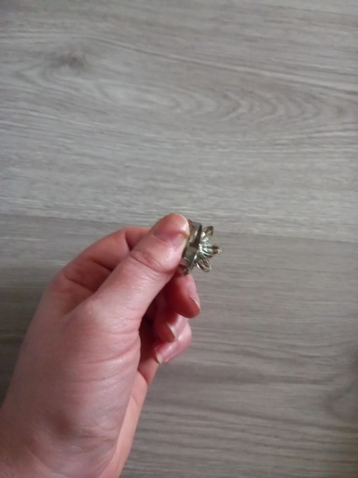 Bague réglable fleur - photo numéro 4