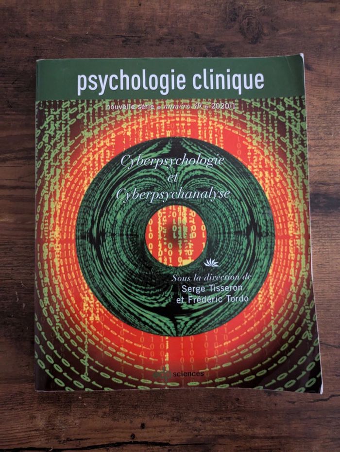 Cyberpsychologie et cyberpsychanalyse