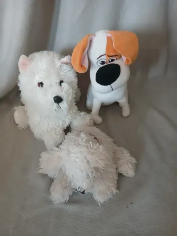 Lot peluche chiens