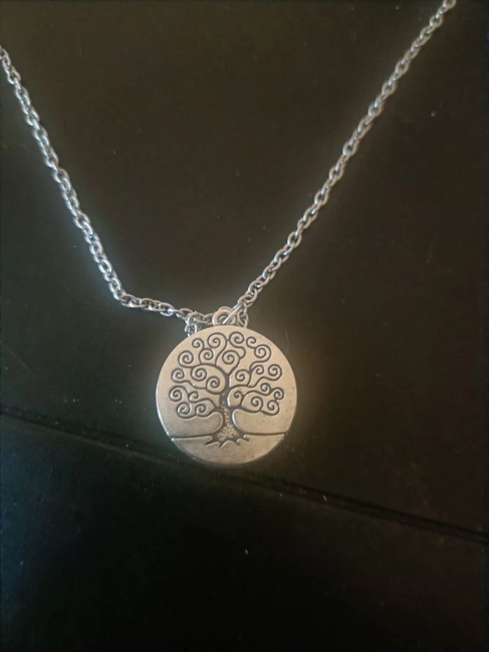 Pendentif et chaine handmade - photo numéro 4