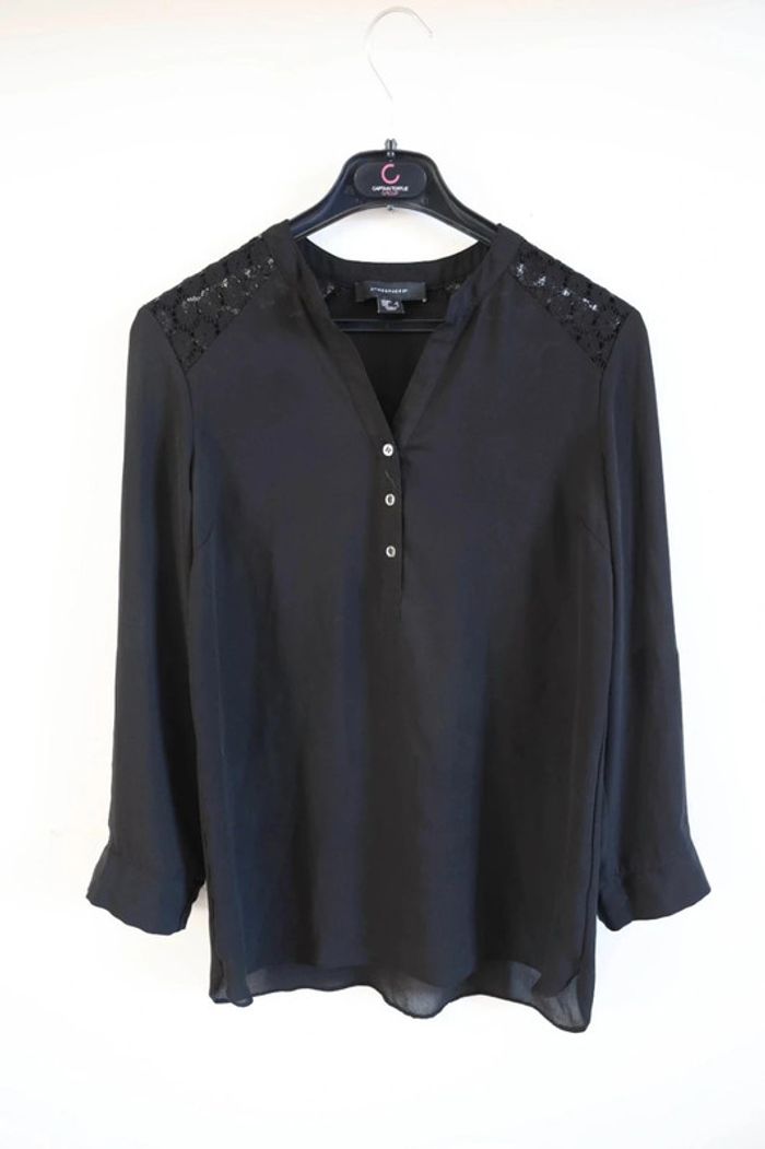 C54 blouse noir Atmosphere 34