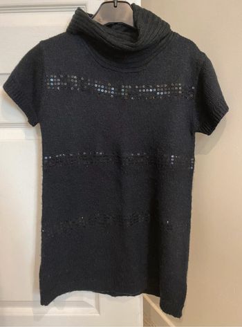 Pull col roulé
