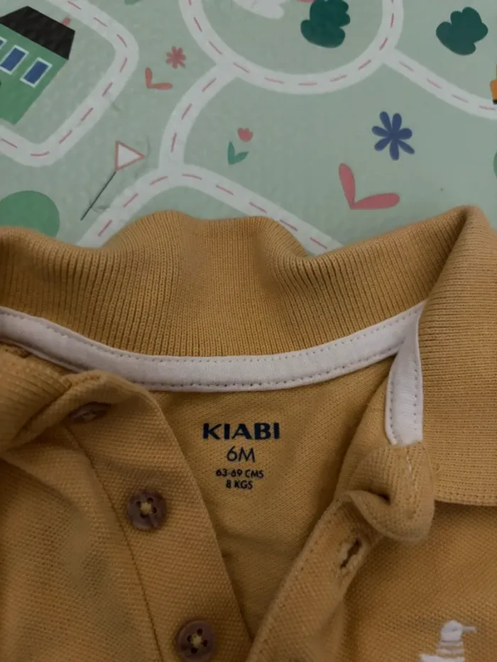 Ensemble short et polo Kiabi 6 mois - photo numéro 2