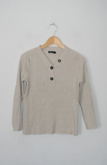 Petit pull beige Jean Pascal taille petit XL