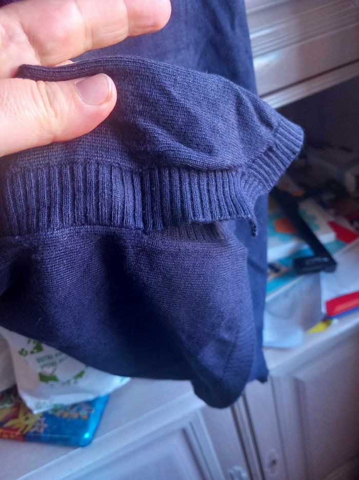 Pull tunique bleu marine T2 Monoprix - photo numéro 6