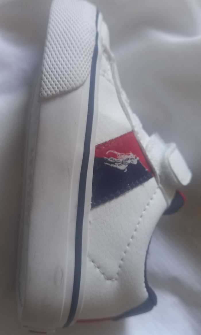 Baskets Polo Ralph Lauren Bébé - Taille 19 - ÉTAT NEUF AVEC BOÎTE - photo numéro 5