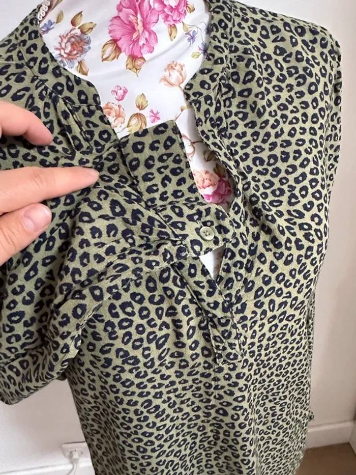 Blouse esprit léopard - photo numéro 3