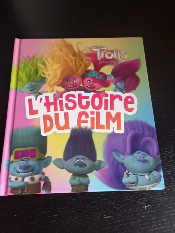 Livre les trolls l'histoire du film