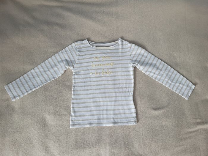 T-shirt manches longues gémo 8 ans - photo numéro 2