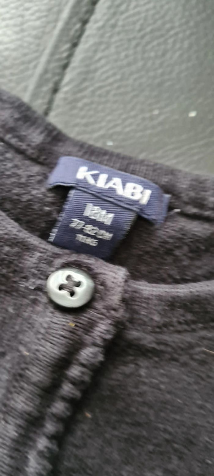 Gilet noir Kiabi 18 mois - photo numéro 2