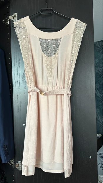 Robe chic dentelle Sandro