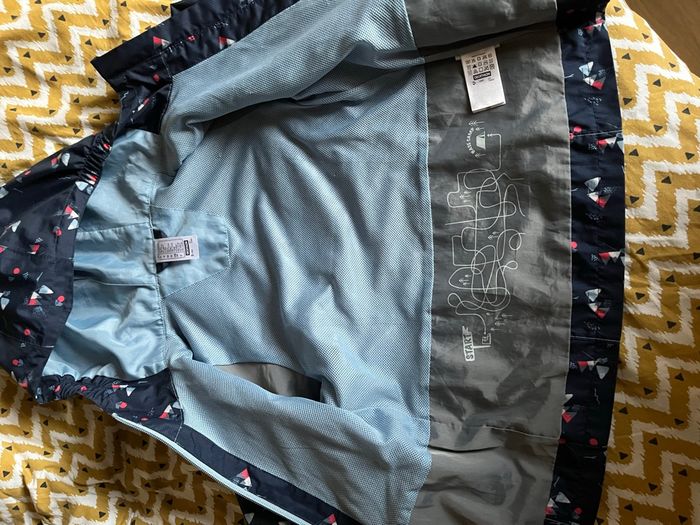Veste imperméable quechua/ bleu marine taille 4-5ans mixte - photo numéro 4