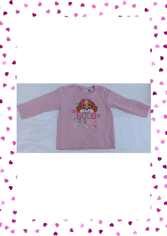 Tee shirt 24 mois Paw Patrol