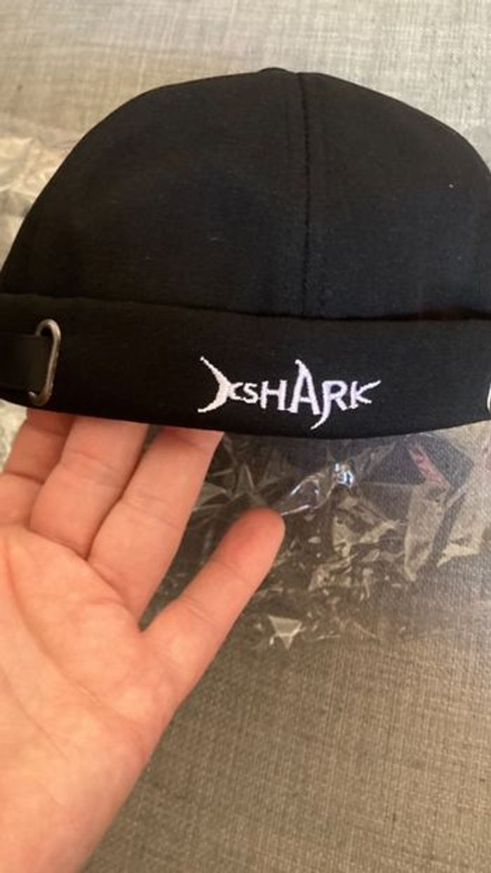 BONNET DOCKER, HIP HOP couleur noir Shark (requin ) NEUF - photo numéro 8
