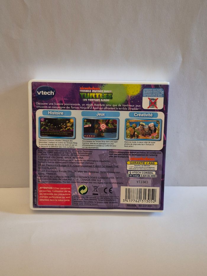 Jeu storio Tortues Ninja - photo numéro 2