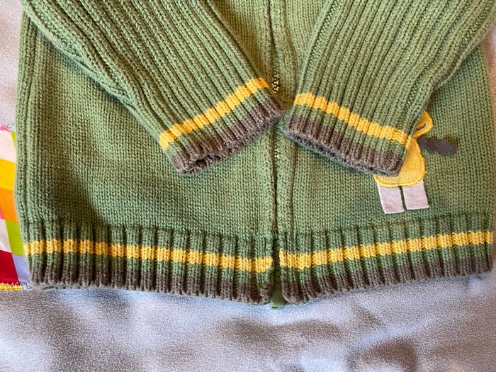 Gilet vert épais - photo numéro 8