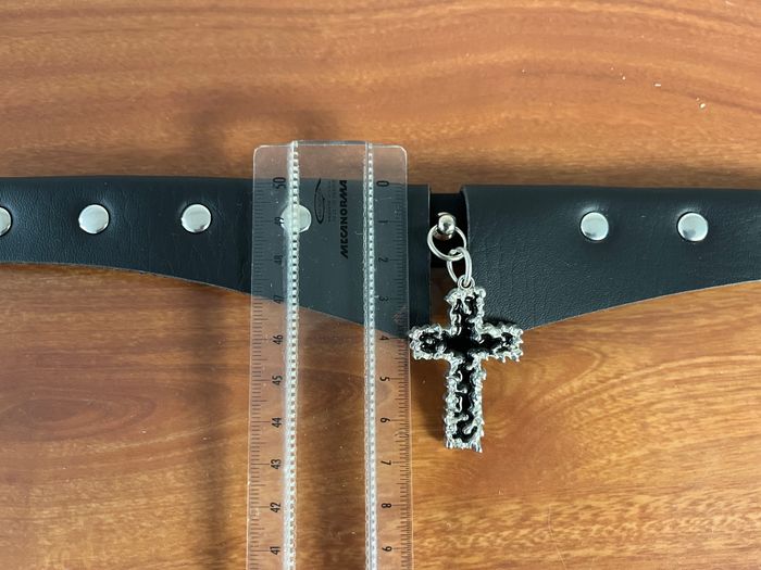 Choker Crucifix. Forme Col. Gothique & Punk - photo numéro 6