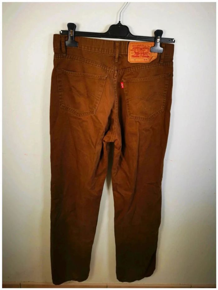 C34 jeans marron Levi's W32 - photo numéro 2