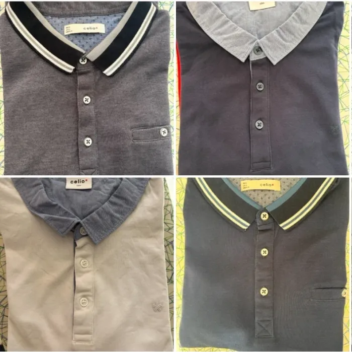 Lot de 4 Polo Celio L