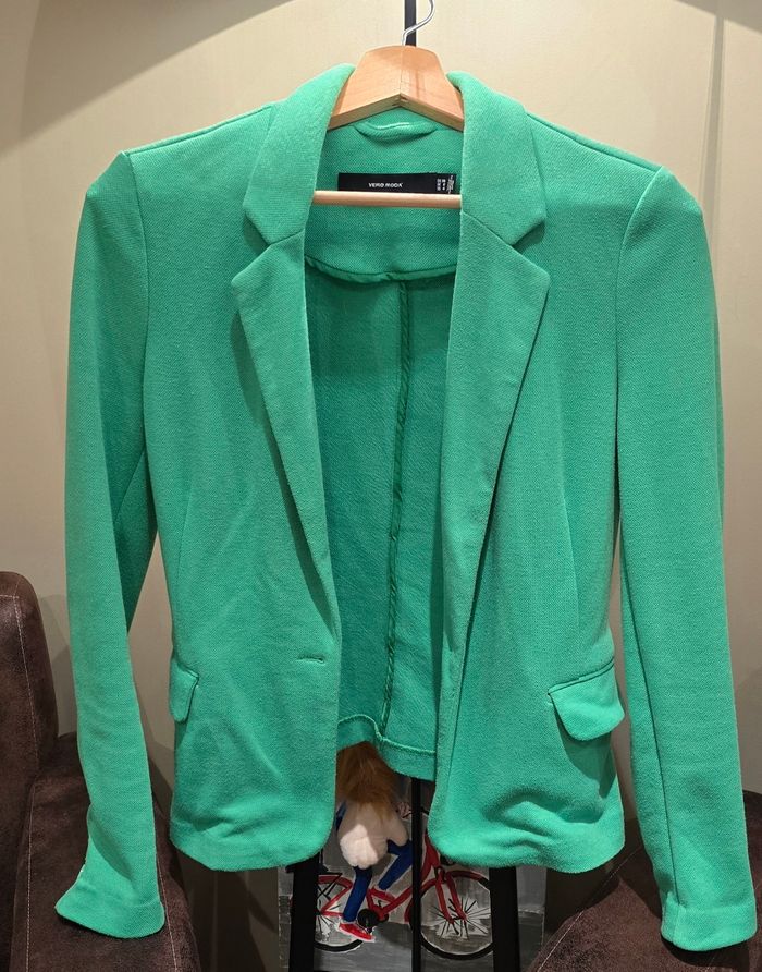 Blazer femme vert