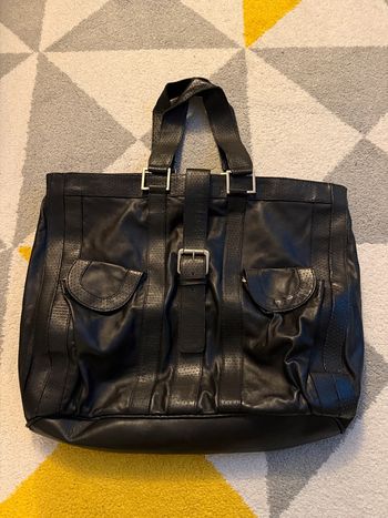 Sac cabas en cuir Naf naf