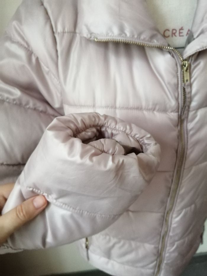Manteau doudoune rose - photo numéro 4
